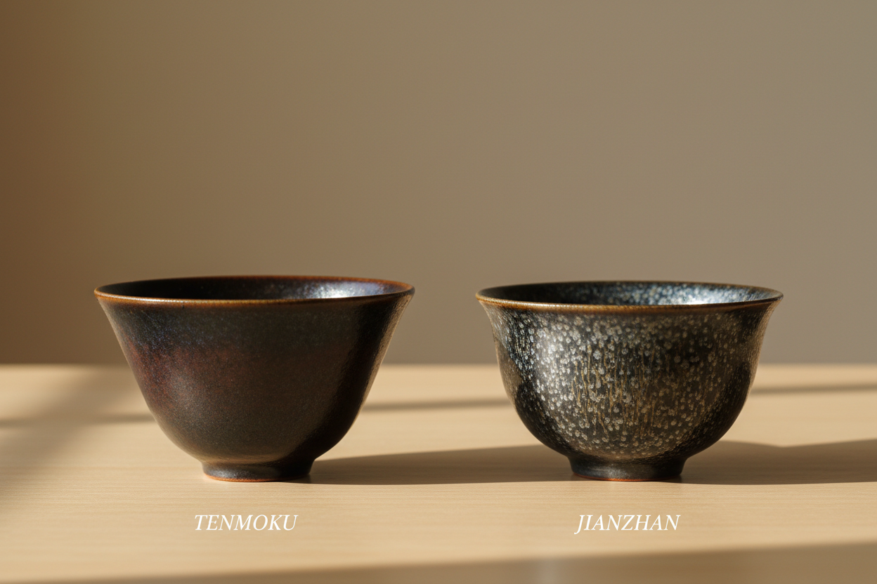Tenmoku vs. Jianzhan: Are They the Same Tea Cup?