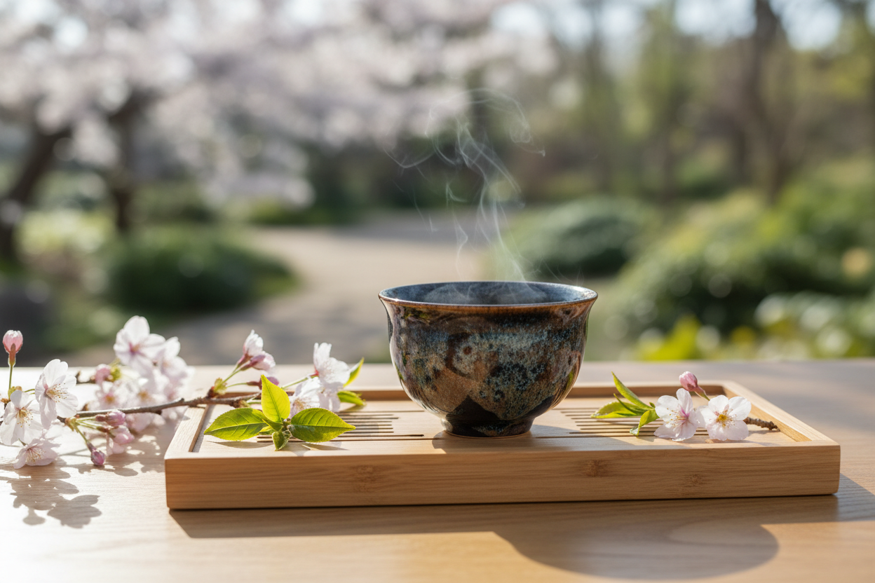 Why Tenmoku Cups Are the Perfect Vessel for Your Spring Tea Ritual?